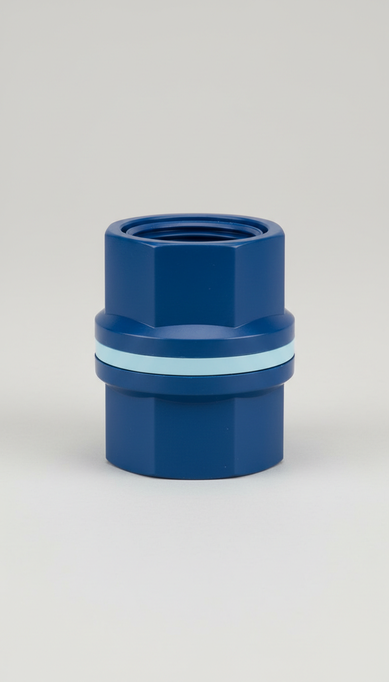PVC threaded coupler – industrial series