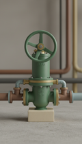 Industrial Polymer Control Valve
